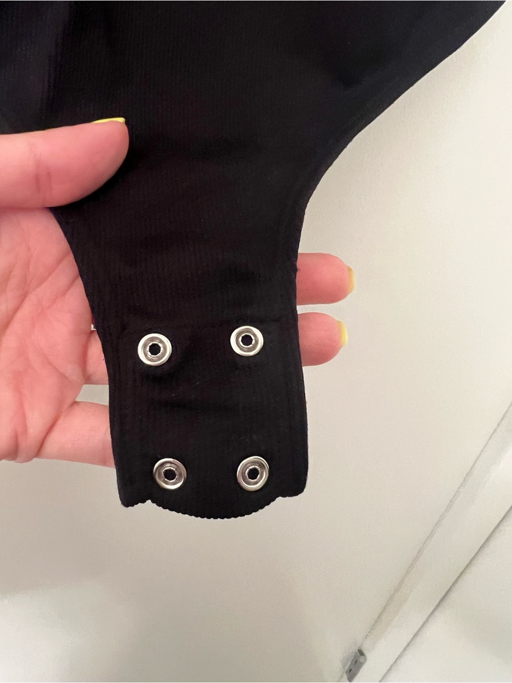 Dynamite Sleeveless Thong Bodysuit – Black, Size Small - Picture 6 of 6